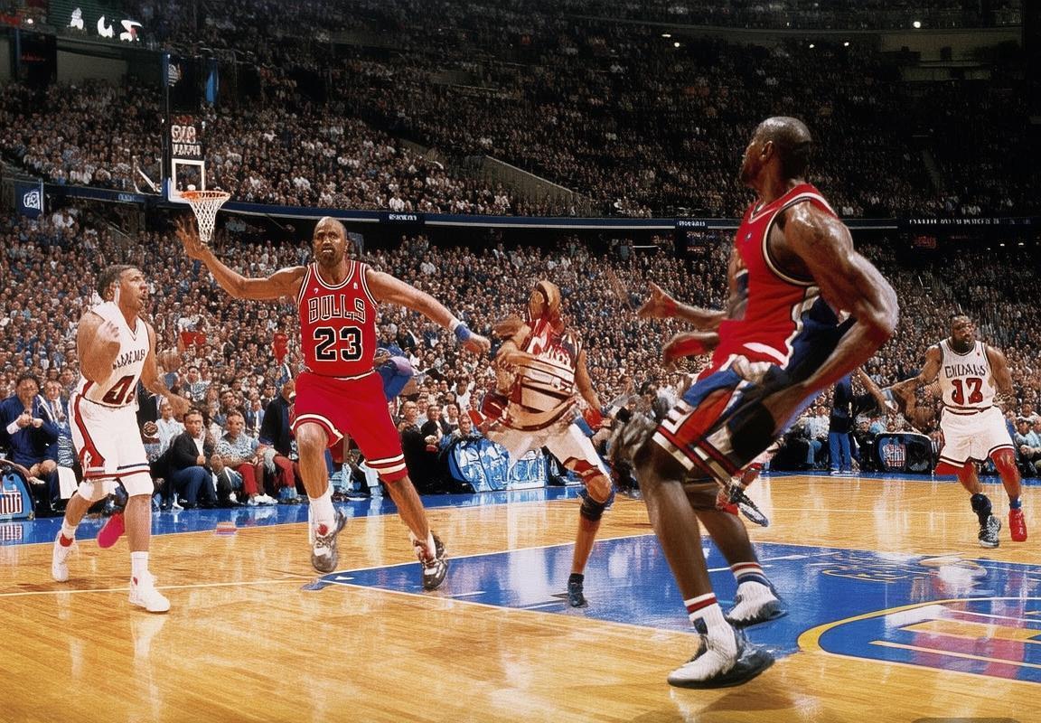 1991年NBA公牛对小牛季后赛经典对决回顾